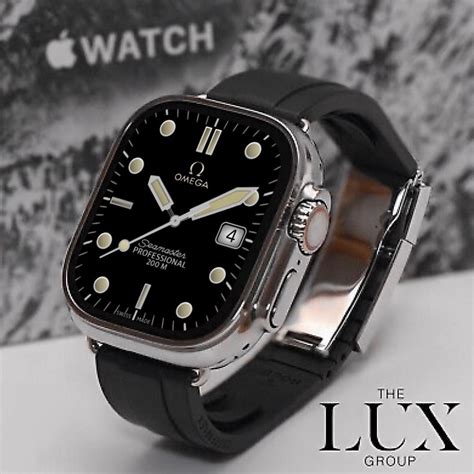 omega apple watch face|mechanical watch face for apple.